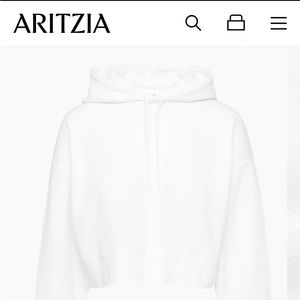 Sunday best white hoodie, size small